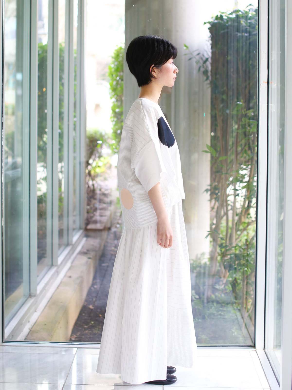 Francesca Marchisio Revcarre Stripe Dress - Image 4 of 10