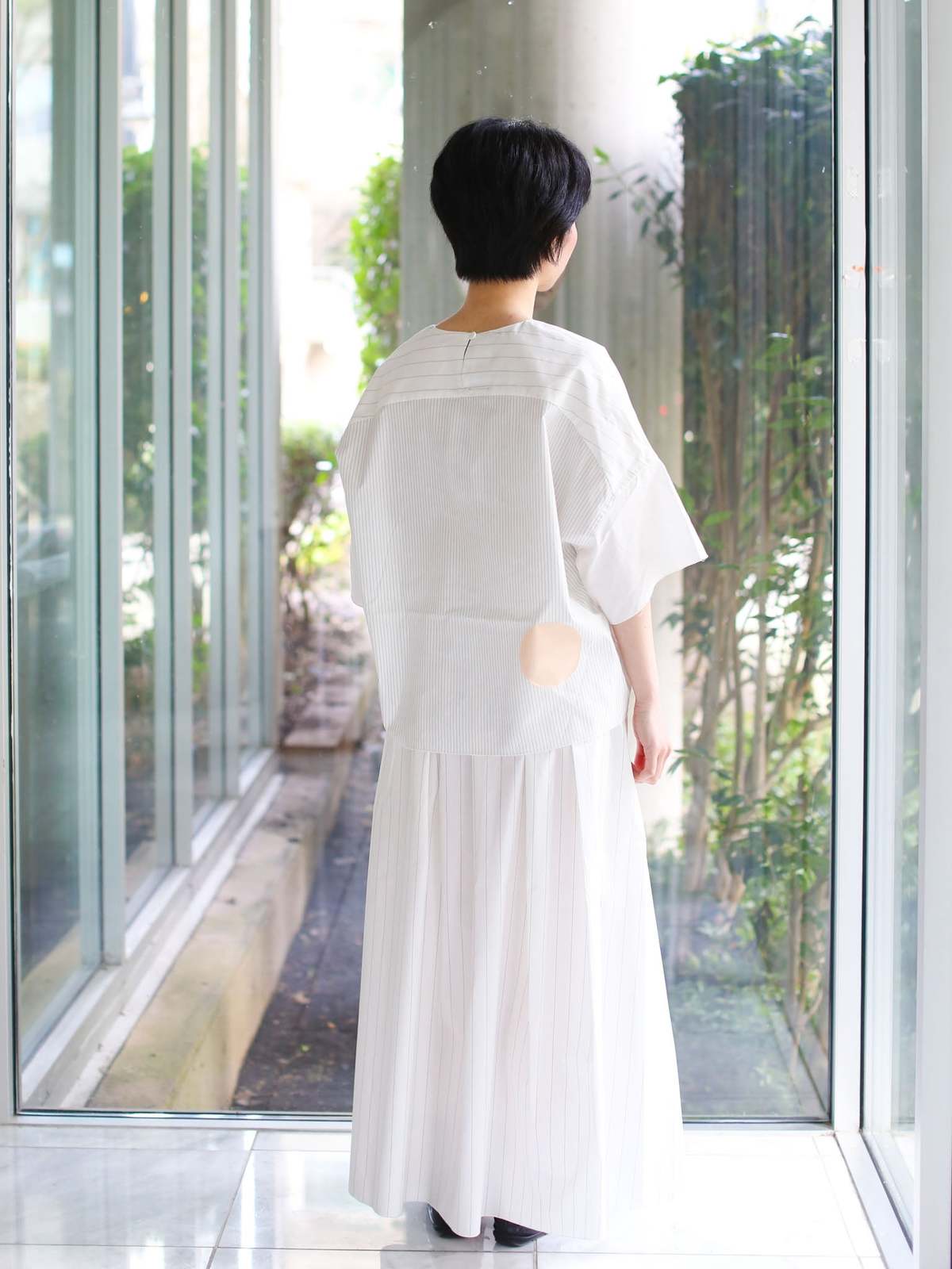 Francesca Marchisio Revcarre Stripe Dress - Image 6 of 10