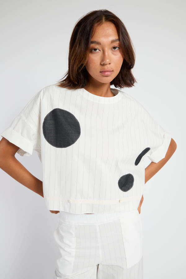 Francesca Marchisio Revcarre Stripe Dress