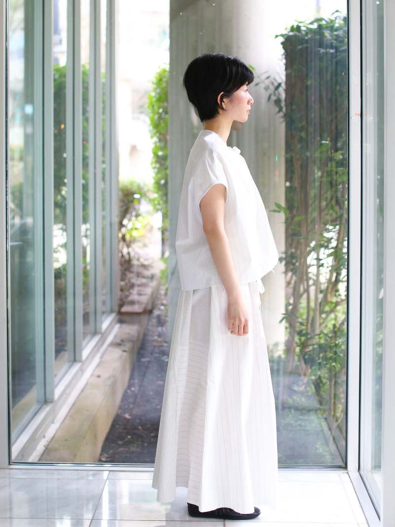 Francesca Marchisio Ribbon Stripe Top