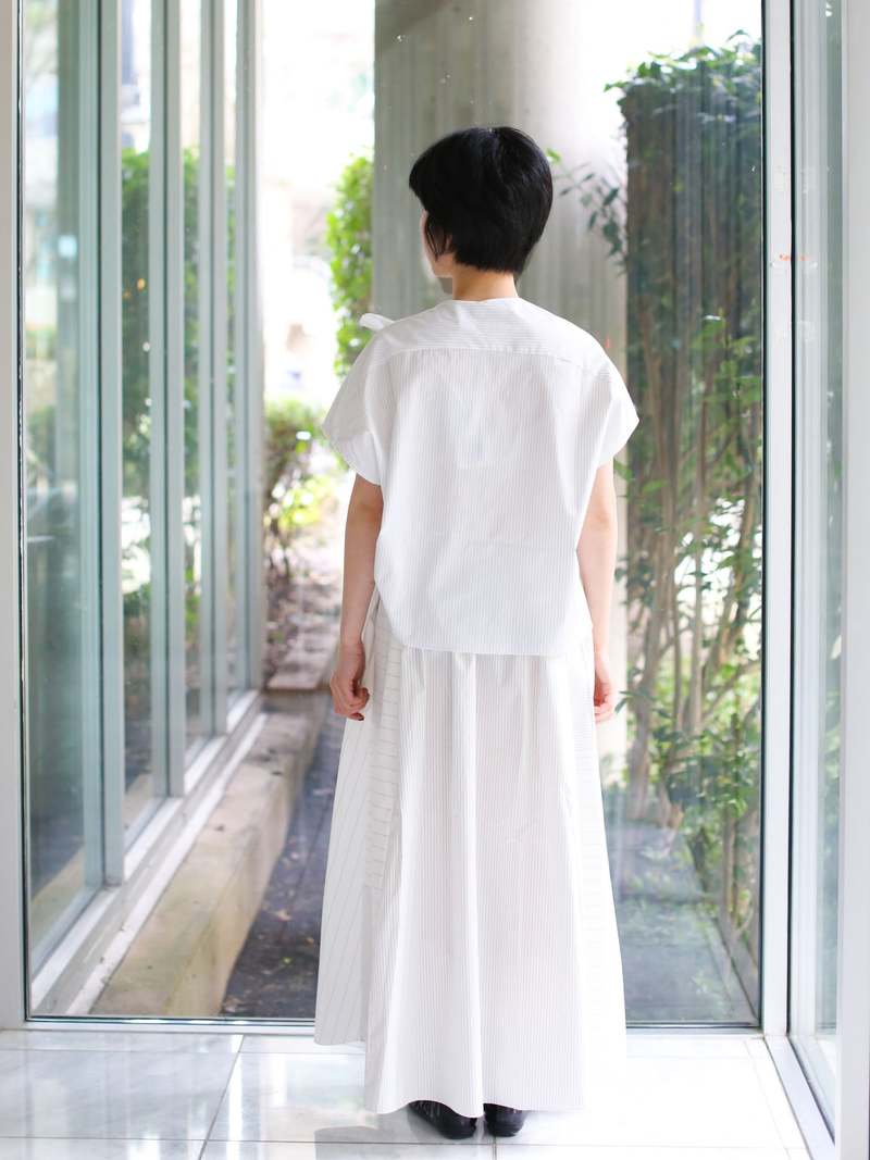 Francesca Marchisio Ribbon Stripe Top