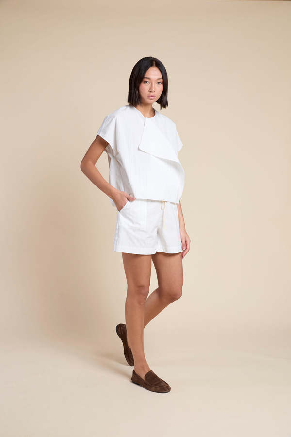 Francesca Marchisio Ribbon Stripe Top