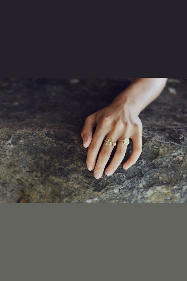 Ombre Claire Bague Ronde Ring