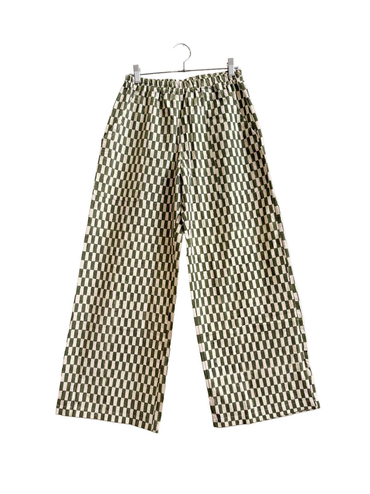 Happy French Gang Omar Petit Rectangle Green Pants - Image 2 of 11