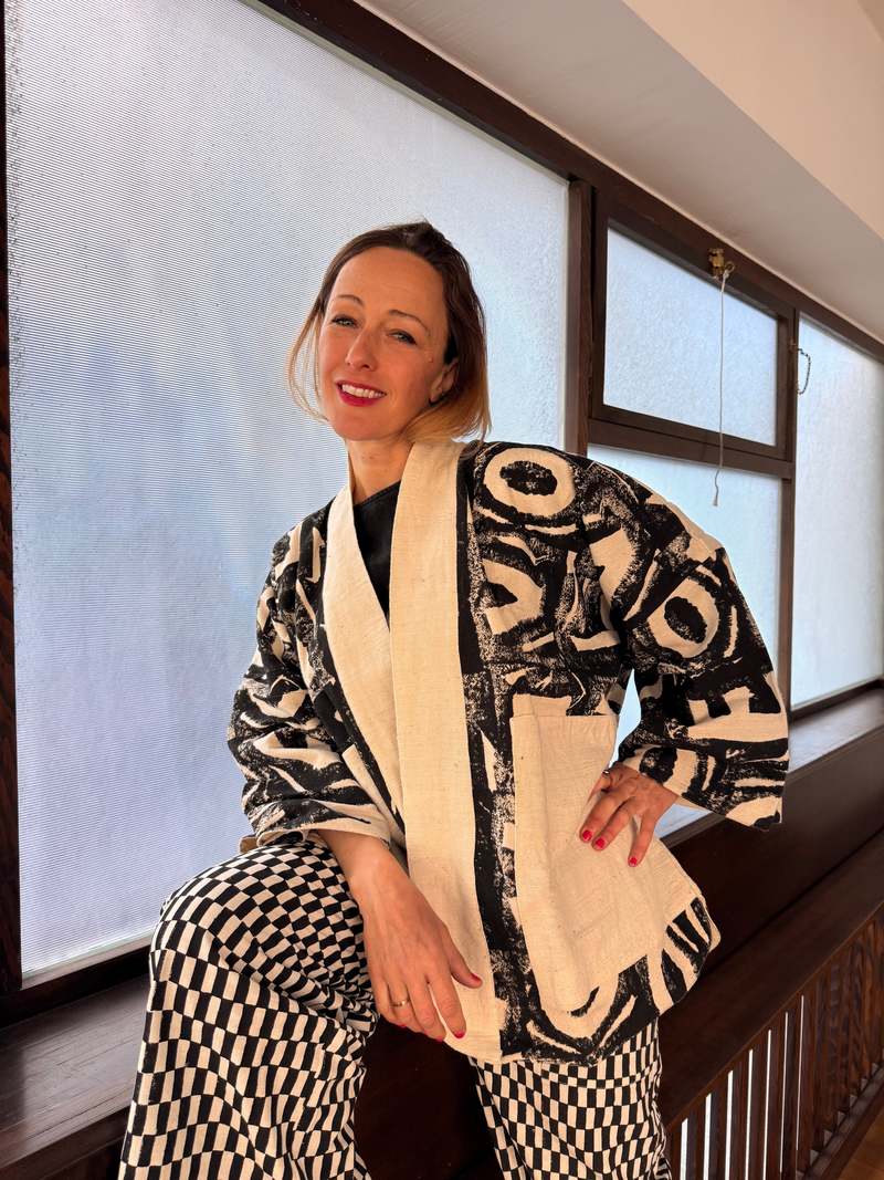 Happy French Gang The Love Coat - White