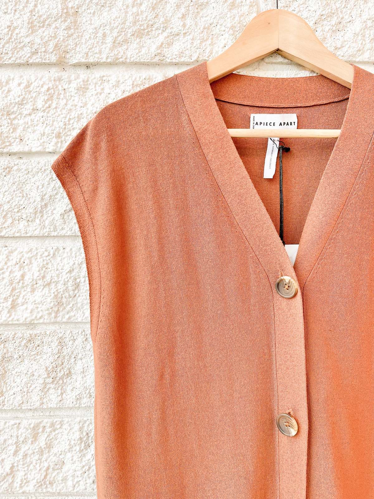 Apiece Apart Olana Knit Midi Dress - Harissa Haris - Image 3 of 4