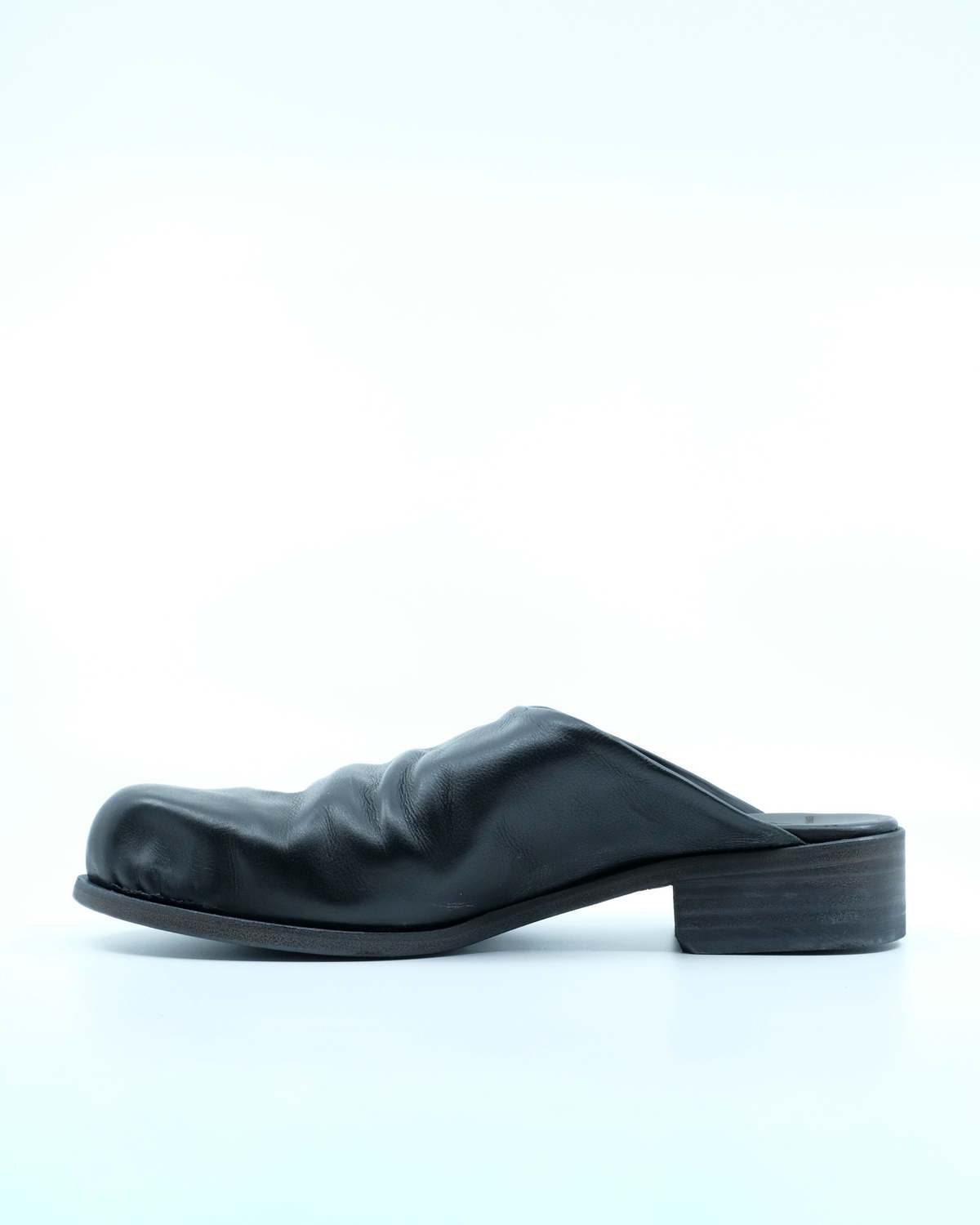 Edward Cuming Leather Bubble Toe Mules - Image 4 of 10