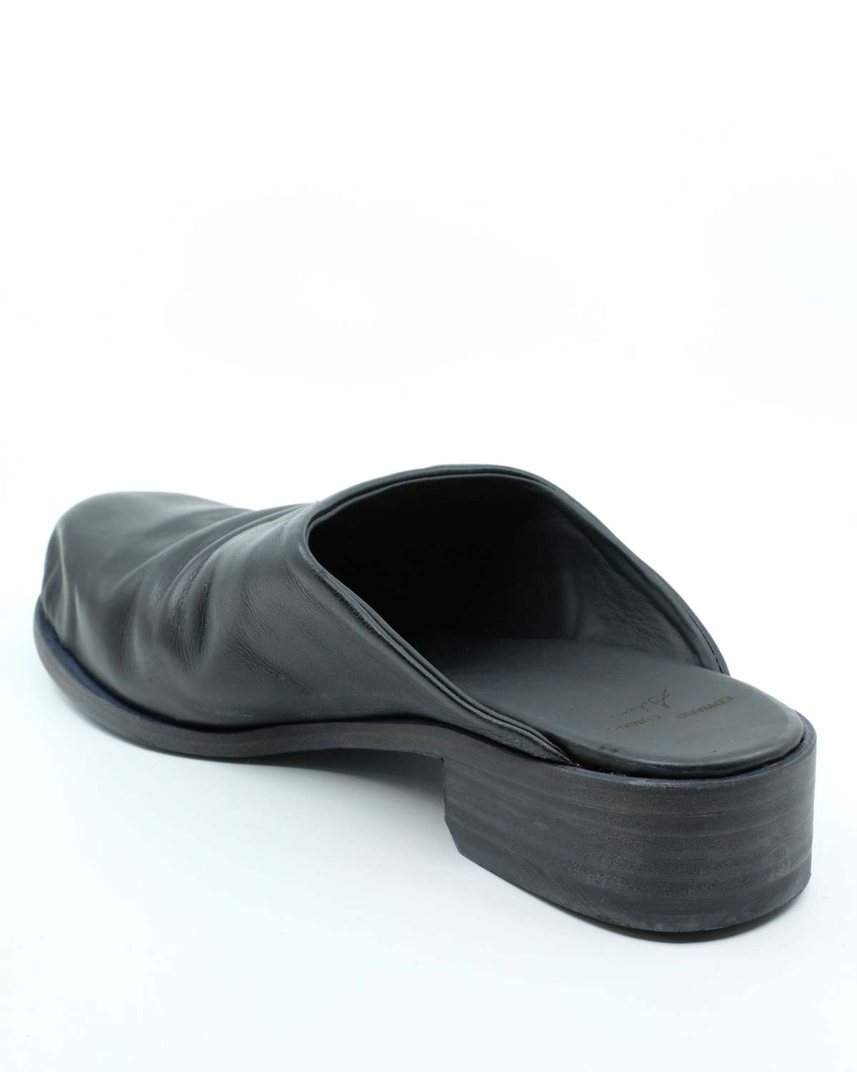 Edward Cuming Leather Bubble Toe Mules - Image 8 of 10