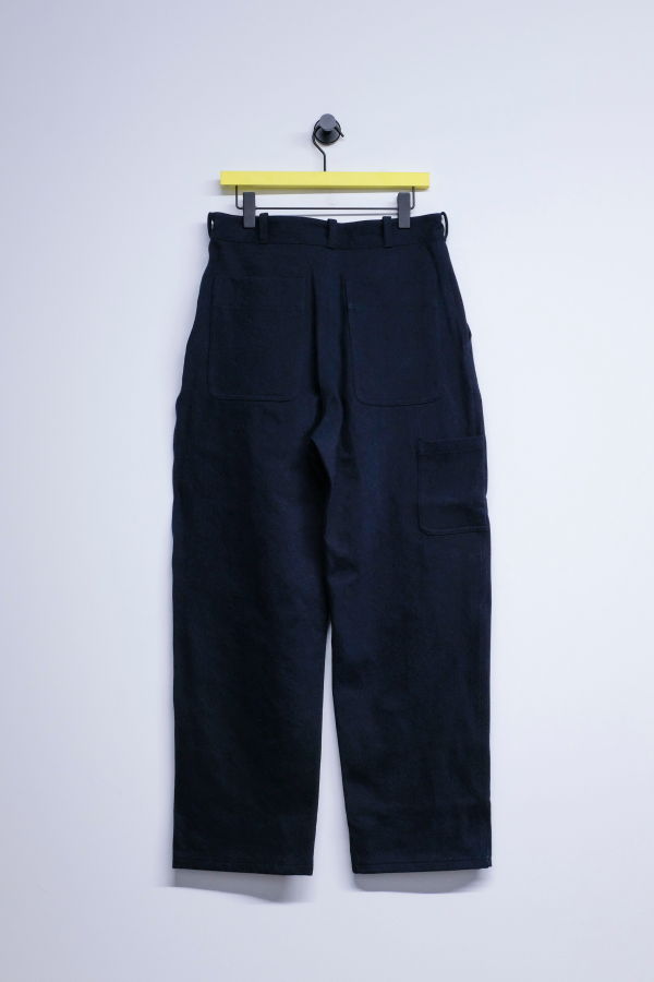 MAN-TLE R20J6 Blue Sumi Organic Denim Jebok Pants - Blue