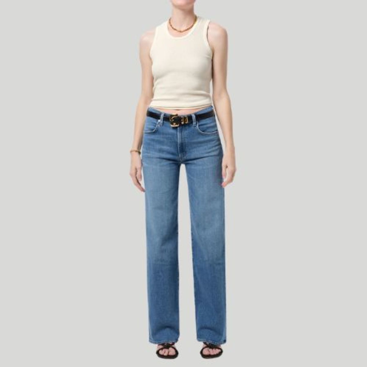 Citizens of Humanity Annina Straight Leg 30" Jean - Stella - Image 1 of 5