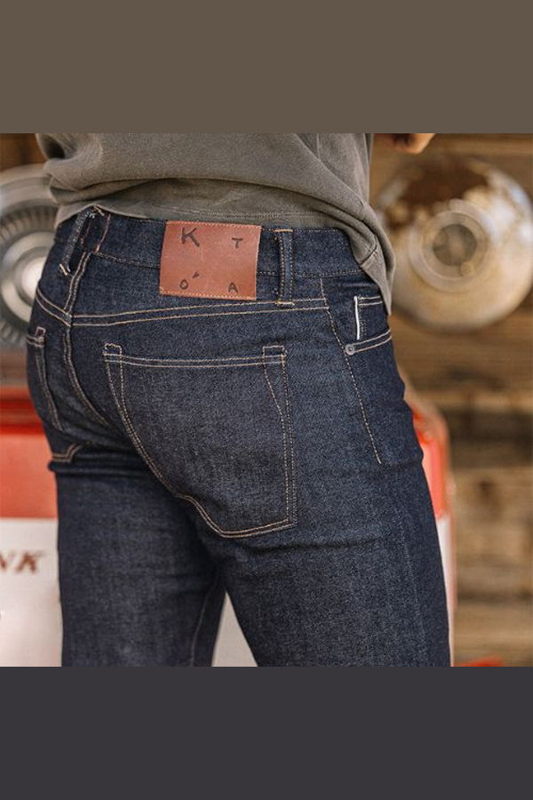 Hiroshi Kato Pen Slim Jean 10.5 oz. Jeans - Indigo Raw