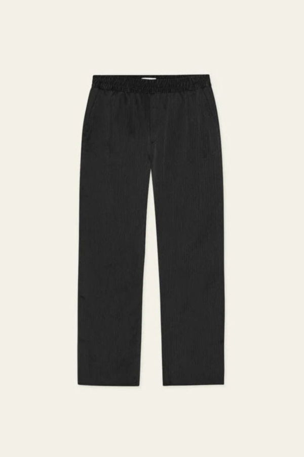 LES DEUX Houston Plisse Pants - Black