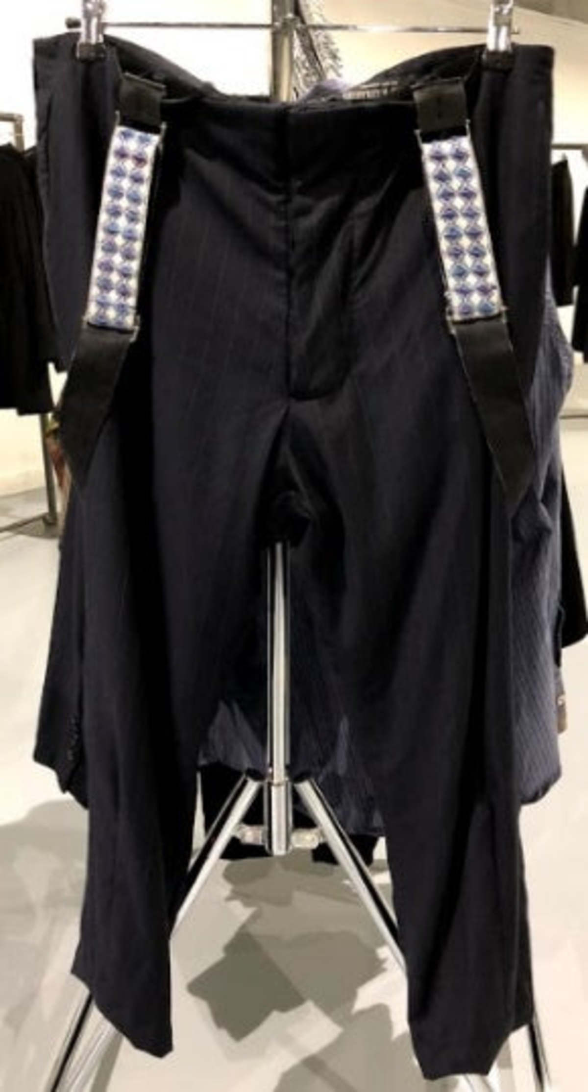 Geoffrey B. Small Suspender Tailored Trousers - H.D. Dark - Image 5 of 5