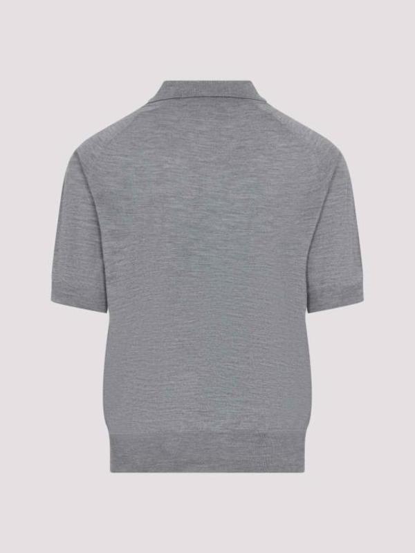 AMI Header Grey Black T-Shirt