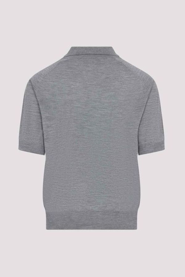 AMI Header Grey Black T-Shirt