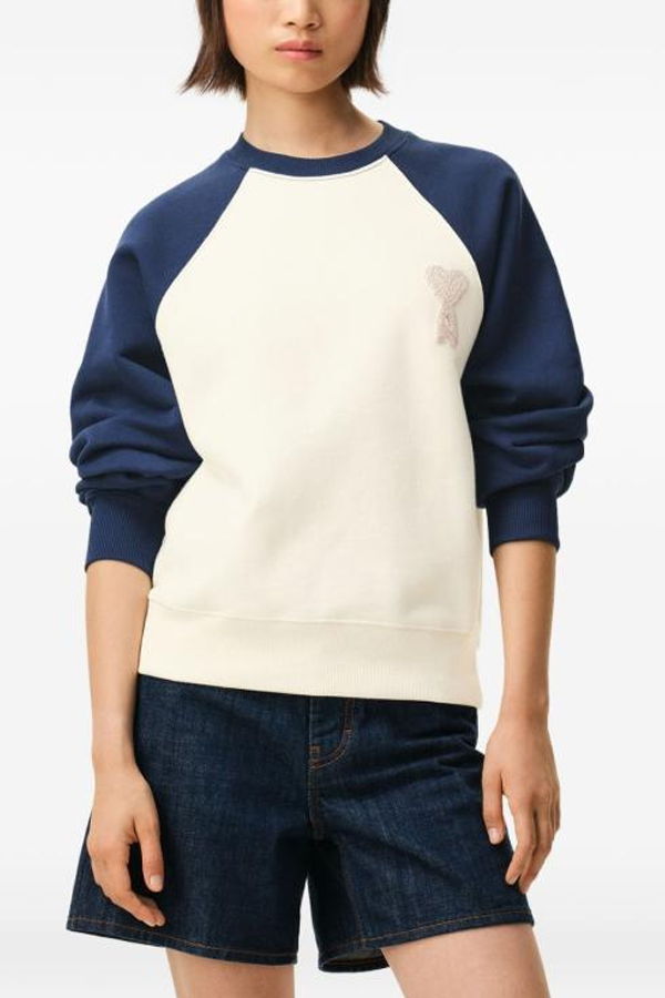 AMI Tunic Top - Cream White