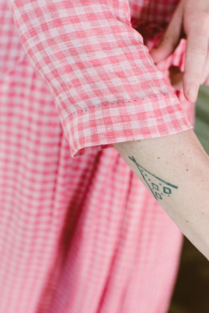 Eka Dress - Pink Gingham | Garmentory