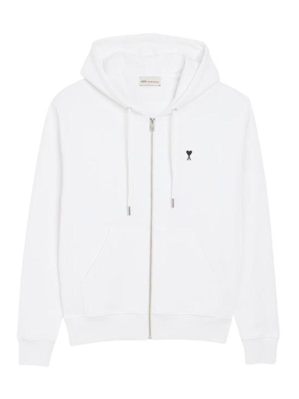 AMI Hoodie - White Black