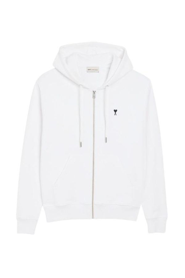 AMI Hoodie - White Black