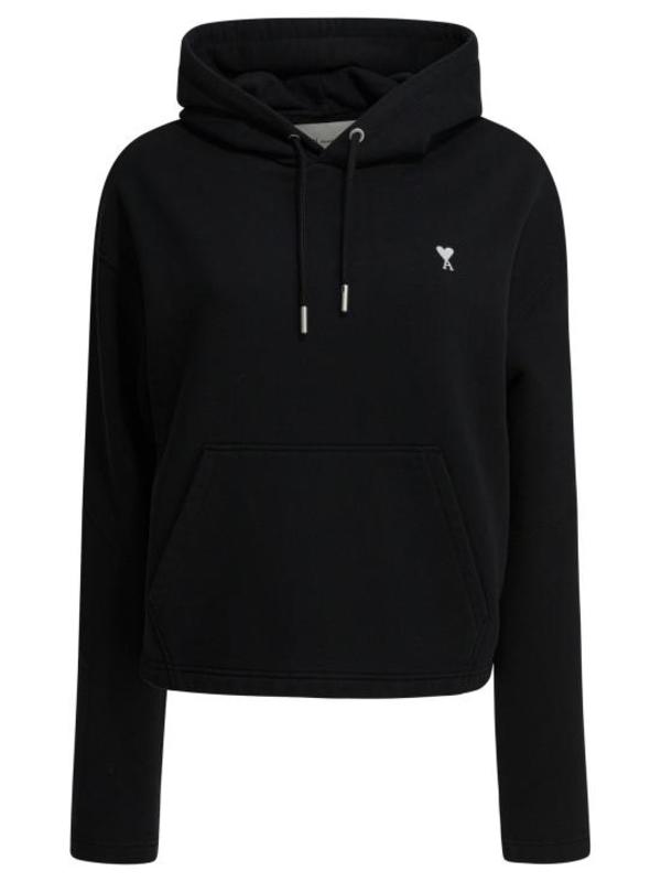 AMI Hoodie - Black AMI Hoodie - Black