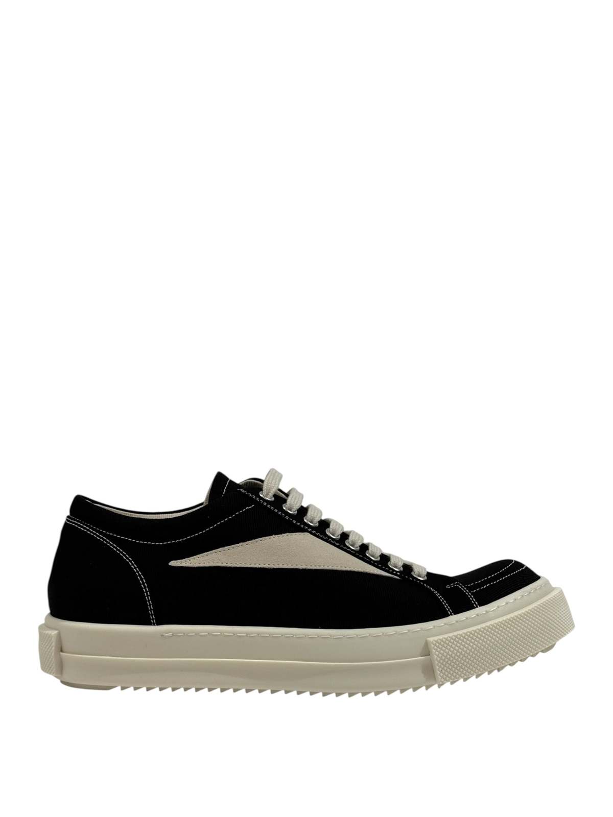 Rick Owens Vintage Sneaks Sneakers - Black/Milk - Image 1 of 5