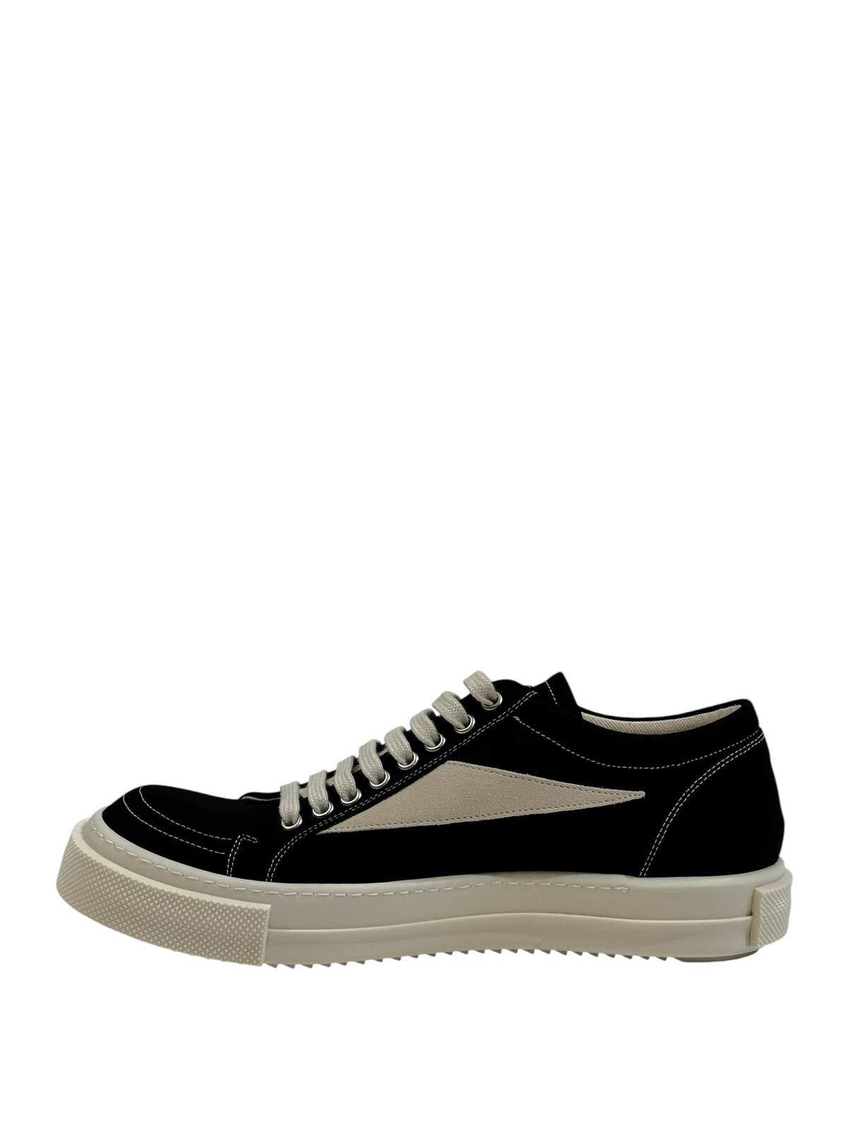 Rick Owens Vintage Sneaks Sneakers - Black/Milk - Image 3 of 5