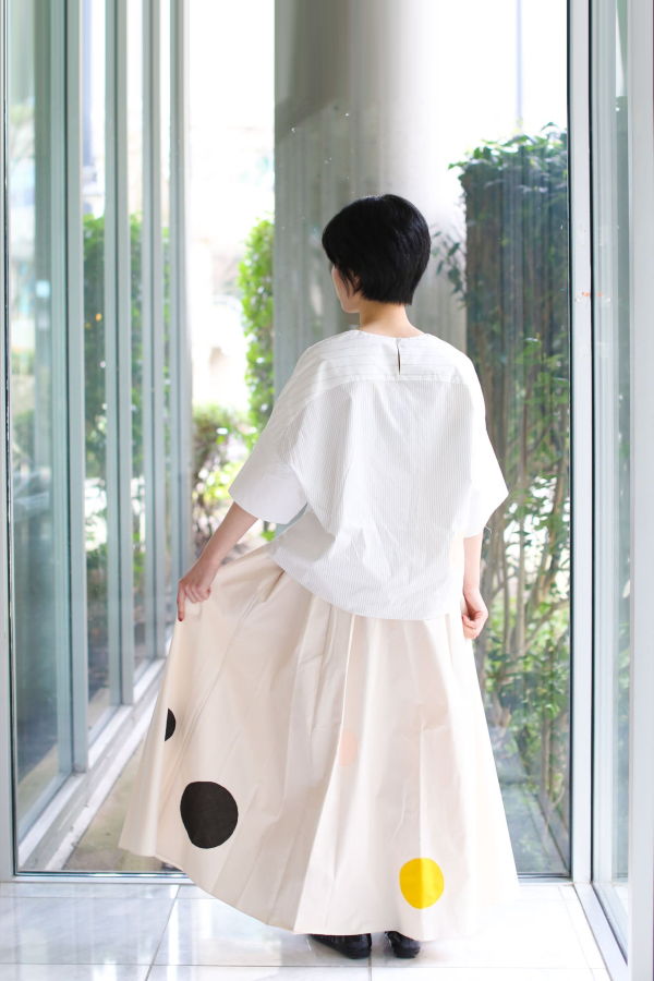 Francesca Marchisio Arrow Dot Skirt