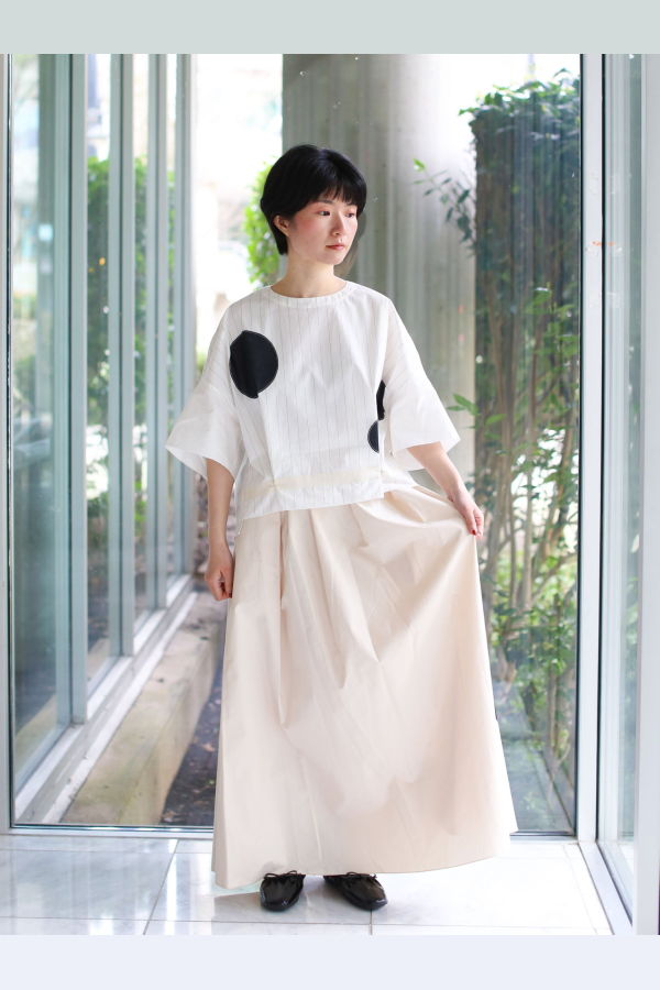 Francesca Marchisio Arrow Dot Skirt