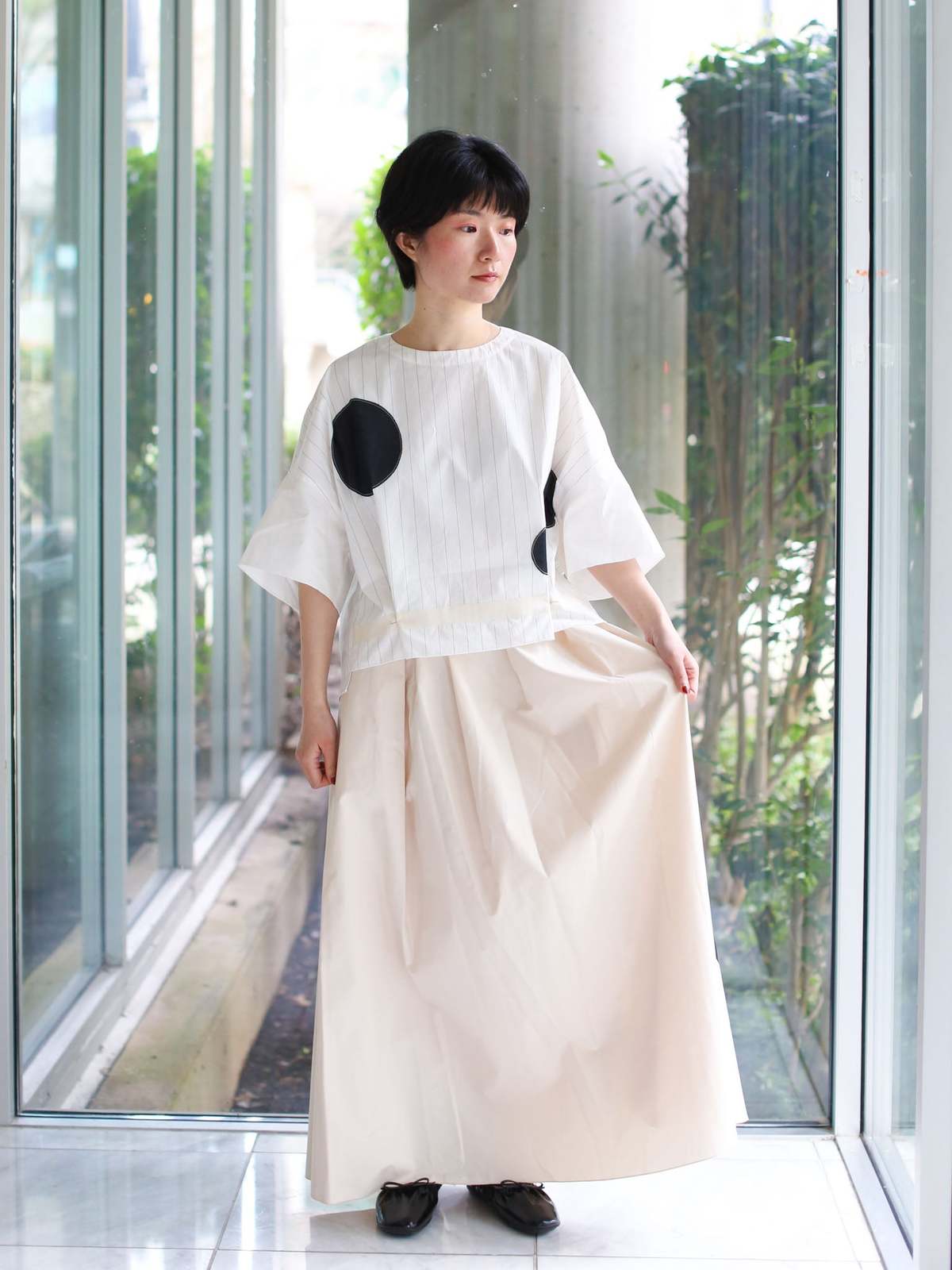 Francesca Marchisio Arrow Dot Skirt - Image 2 of 7