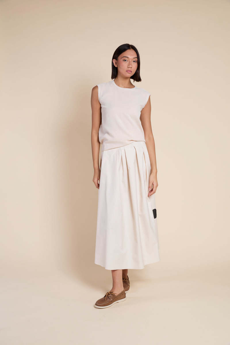 Francesca Marchisio Arrow Dot Skirt