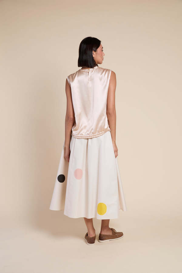 Francesca Marchisio Arrow Dot Skirt