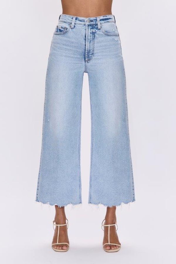 Pistola Lana Crop High Rise Ultra Wide Leg Crop Jeans