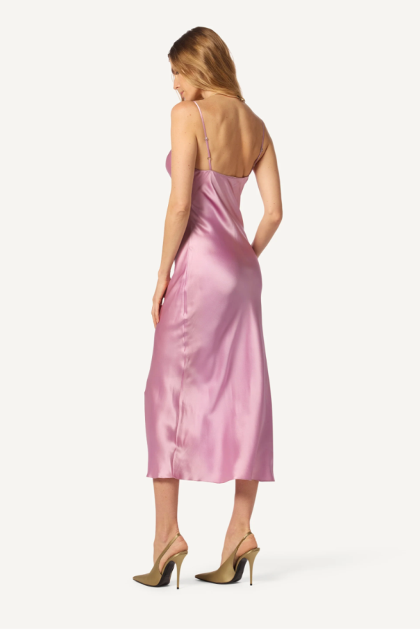 SABLYN Taylor B V-NK Cut Dress - Orchid/Dusty Mauve