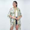 Vismaya Charming Floral Kimono - Green - Thumbnail 2