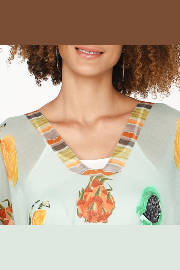 Vismaya Summertime Tunic - Sage