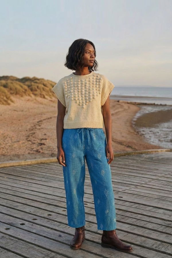 World of Crow The Diamond Check Pant