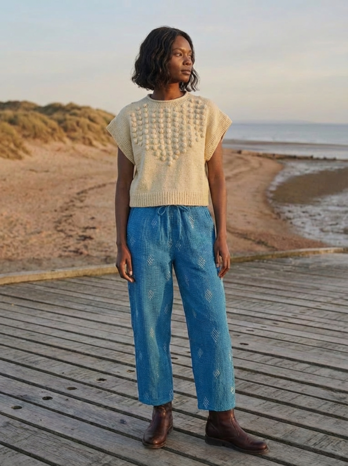 World of Crow The Diamond Check Pant - Image 1 of 8