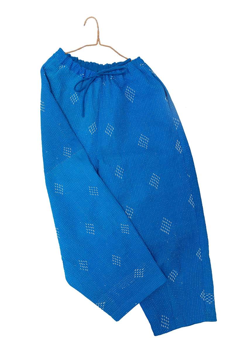 World of Crow The Diamond Check Pant