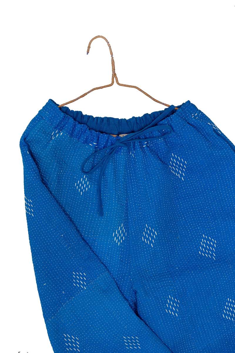 World of Crow The Diamond Check Pant