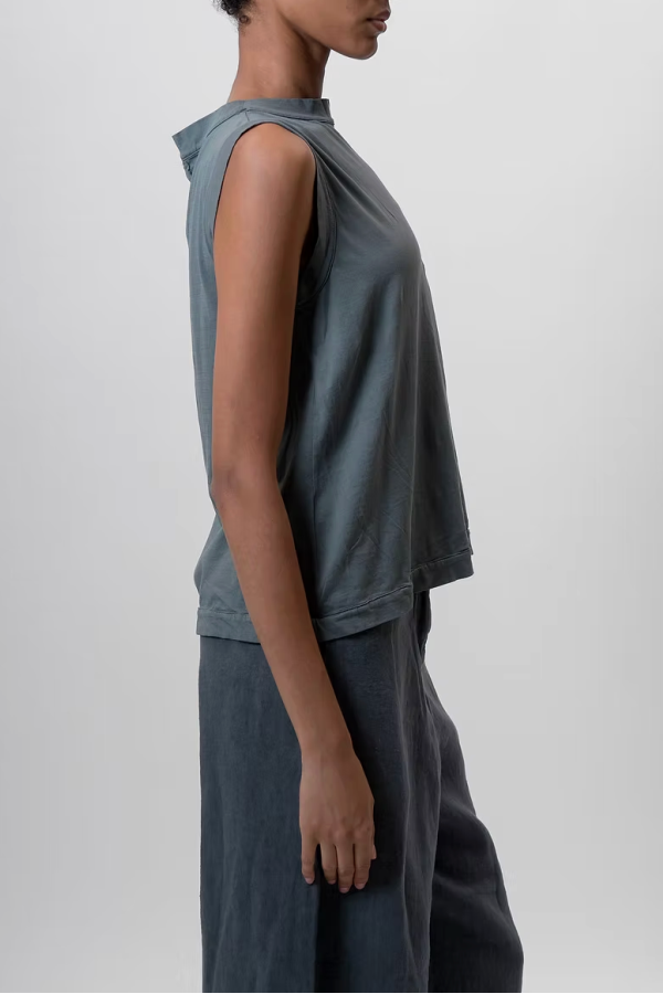 Aequamente Jersey Tank Top - Asfalto