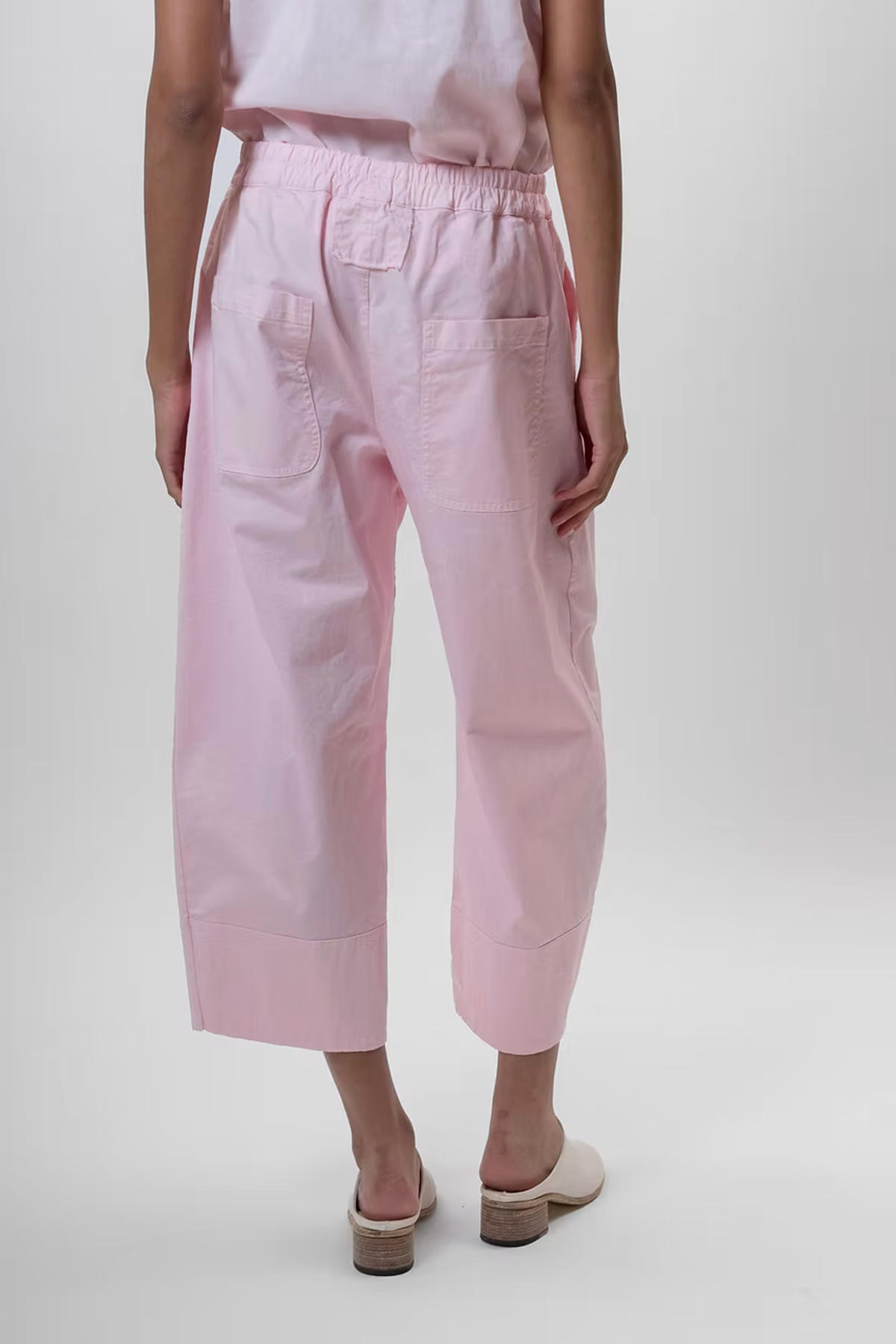 Aequamente Cotton Pull On Pants - Rosa - Image 3 of 3