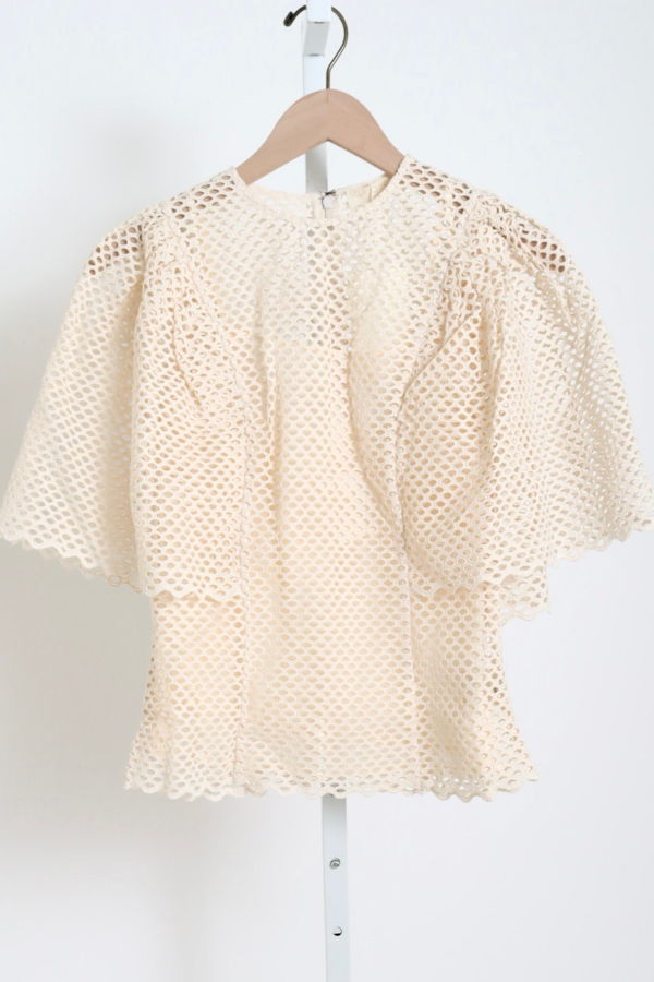 Ulla Johnson Hera Eyelet Top
