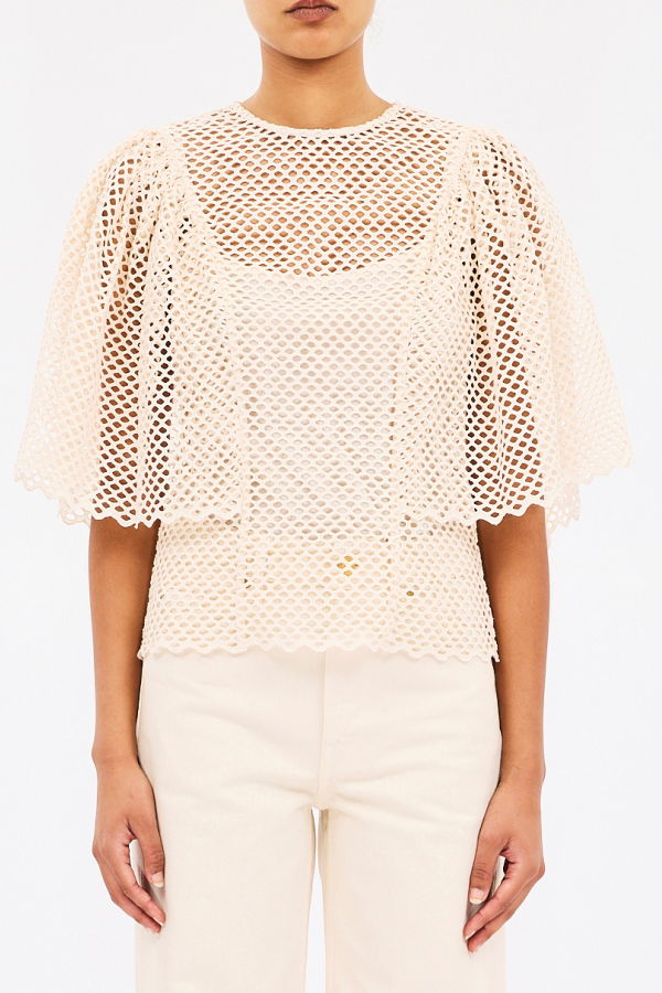 Ulla Johnson Hera Eyelet Top