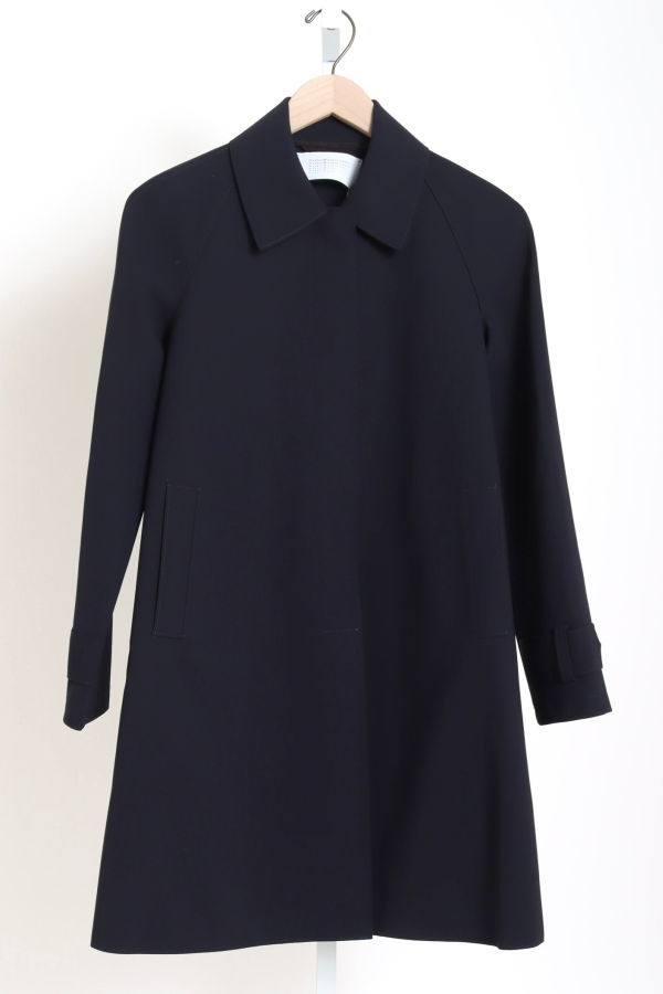Harris wharf Mac Coat Scuba Coat