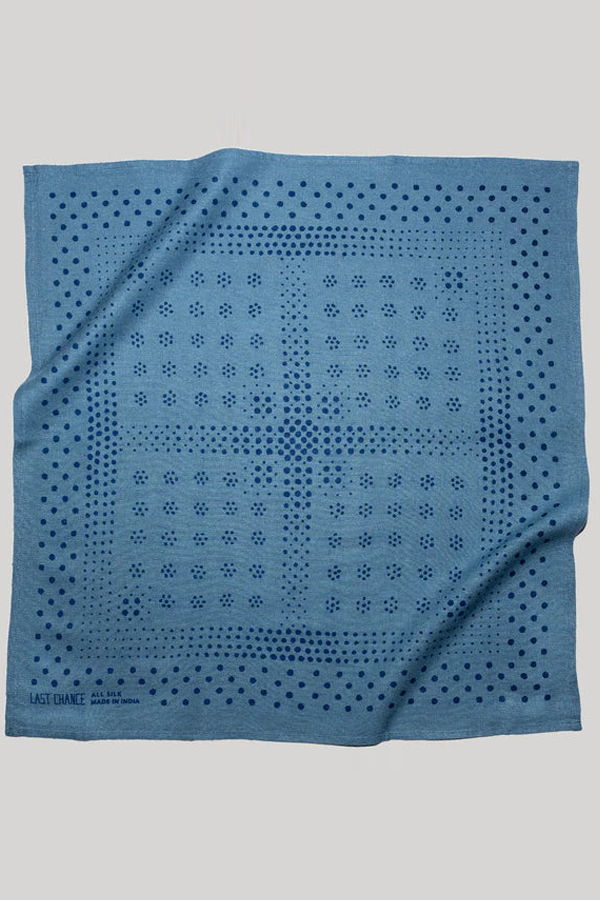 Last Chance Textiles Natural Dye Silk Bandana