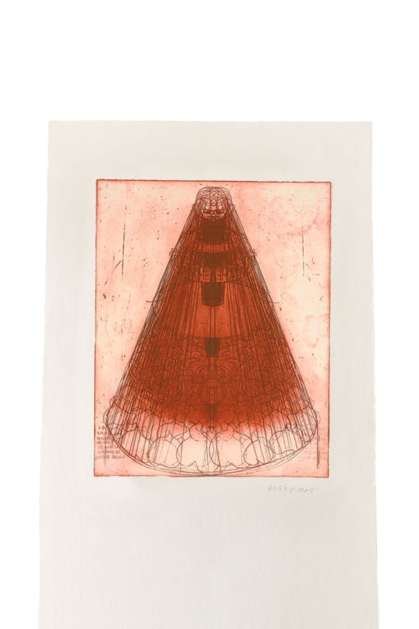 Dieter Roth (Germany) When G Dug into the Toys He Struck Terrible Shit, Color Etching, Griffelkunst-Vereinigung Edition