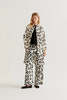 Compania Fantastica Dalmatian Print Trench Coat - Thumbnail 1