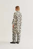 Compania Fantastica Dalmatian Print Trench Coat - Thumbnail 3