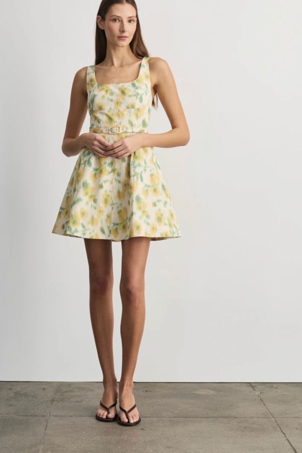 Tanya Taylor Paige Dress - Butter Multi