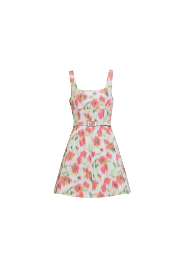 Tanya Taylor Paige Dress - Pistachio Multi